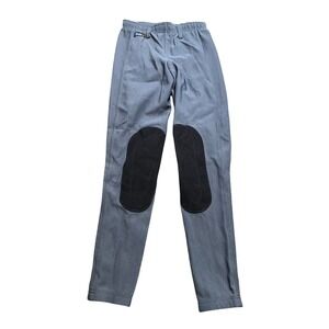 Irideon Cadence Classic Breeches Women Medium Blue Stretch-Cord Knee Patch USA